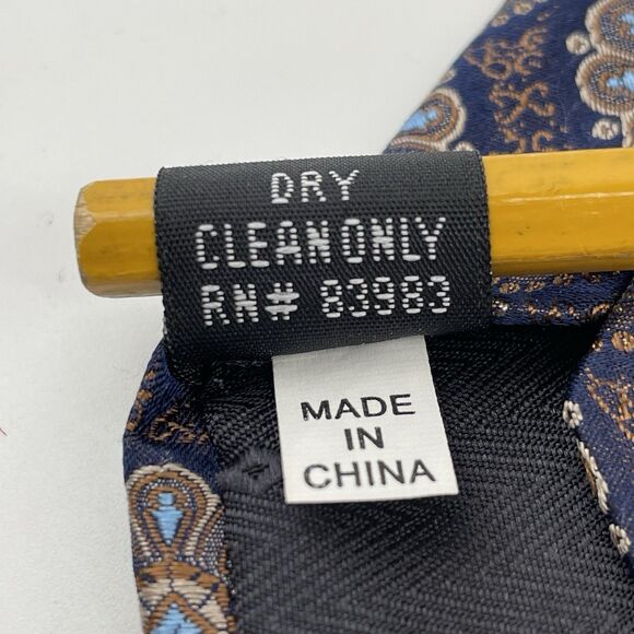 Bruno Piatelli / Neil Bottle / Daniel Silk Neckties Lot of 3 Abstract Iridescent - Picture 8 of 16